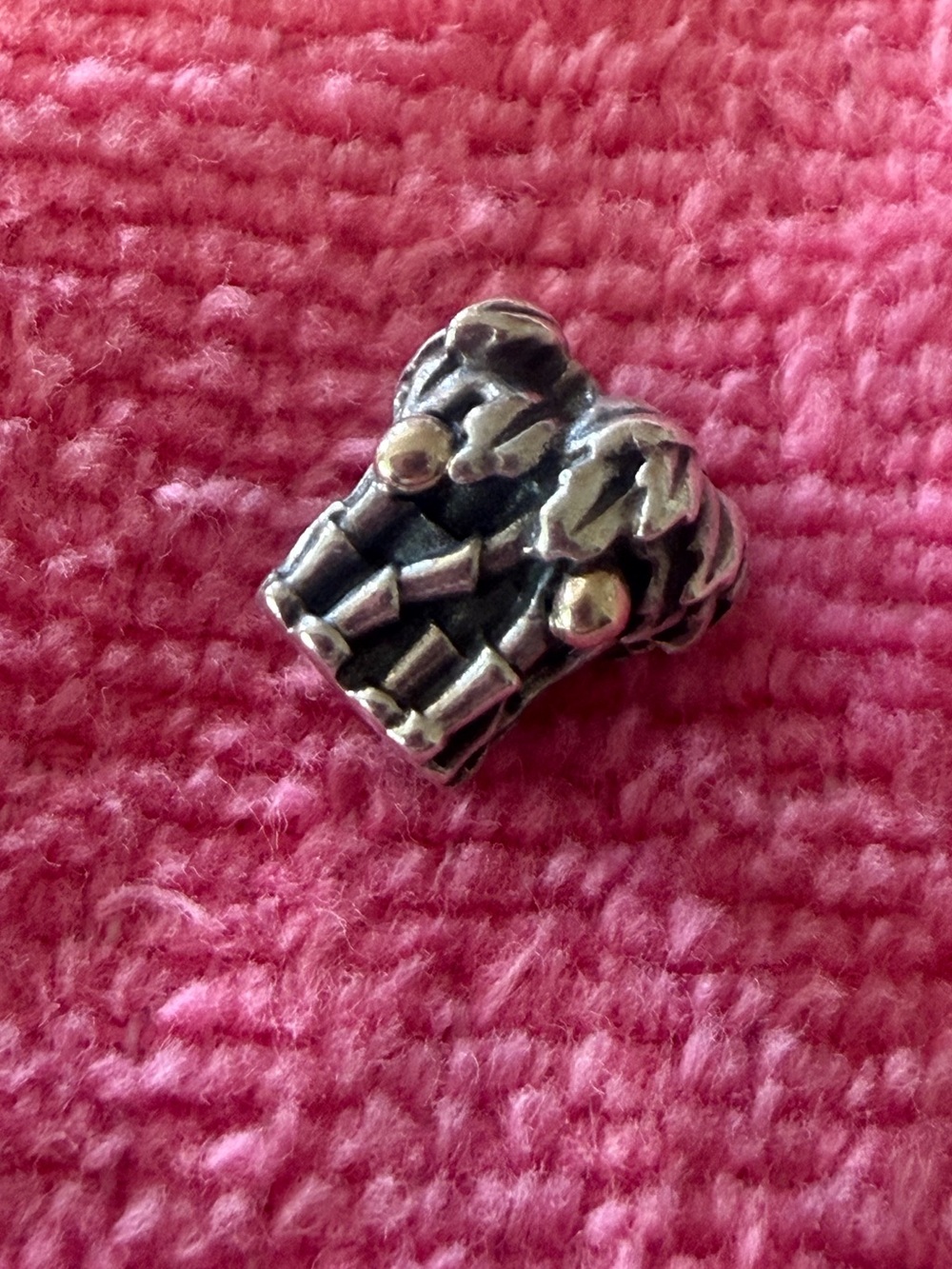 Pandora Sterling Silver Palm Trees with 14k Coconuts